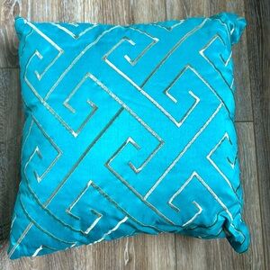 Turquoise Pillow